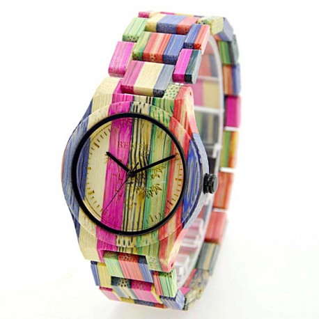 Деревянные часы Bewell ZS-W105DL-1 lady (mix colors)