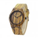 Деревянные часы Bewell ZS-W105EL lady (zebra)