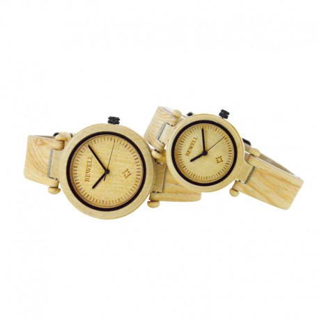 Деревянные часы Bewell ZS-W105EL lady (bamboo)
