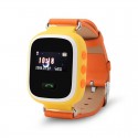 Детские часы с GPS Baby Watch GW900S orange с цветным экраном (оранжевые)