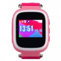 Детские часы с GPS Baby Watch GW100S с цветным экраном водонепроницаемые (розовые)