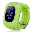 Детские часы с GPS трекером Baby Watch Q50 (зеленые)