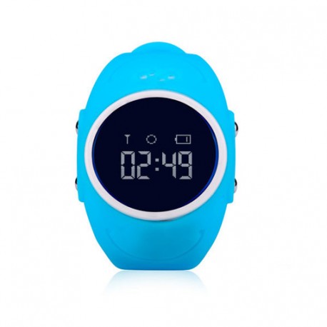 Детские часы с GPS трекером Baby Smart Watch GW300S Голубые