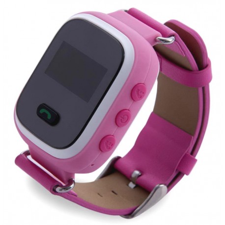 GW900S Детские часы с GPS Baby Watch GW900S orange с цветным узким экраном (розовые)
