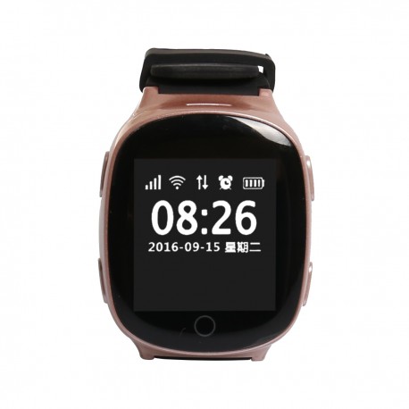 Часы с GPS Smart Watch EW100s golden rose (розовое золото)
