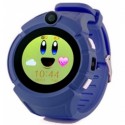 Детские GPS часы Smart Baby Watch GW600 dark blue (синие)