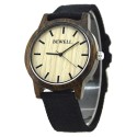 Деревянные часы Bewell ZS-W134A (black sandal wood)