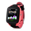 Детские GPS часы GW800 (розовые) водонепроницаемые