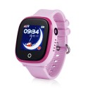Детские водонепроницаемые часы с камерой GPS Baby Watch GW400X-wifi-pink (розовые)