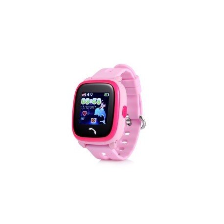 Детские GPS часы GW400S wi-fi розовые