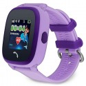 Детские GPS часы GW400S wi-fi фиолетовые